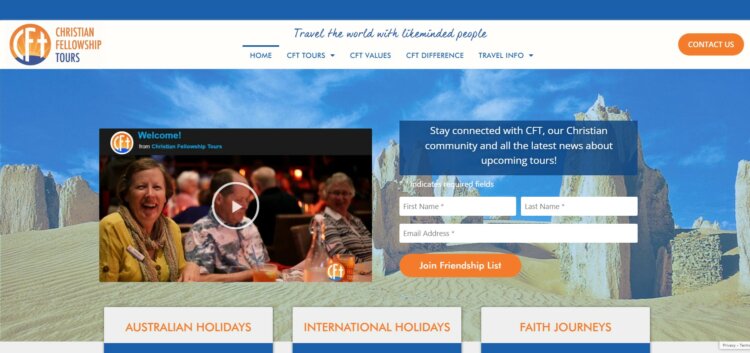 travel groups for christian singles