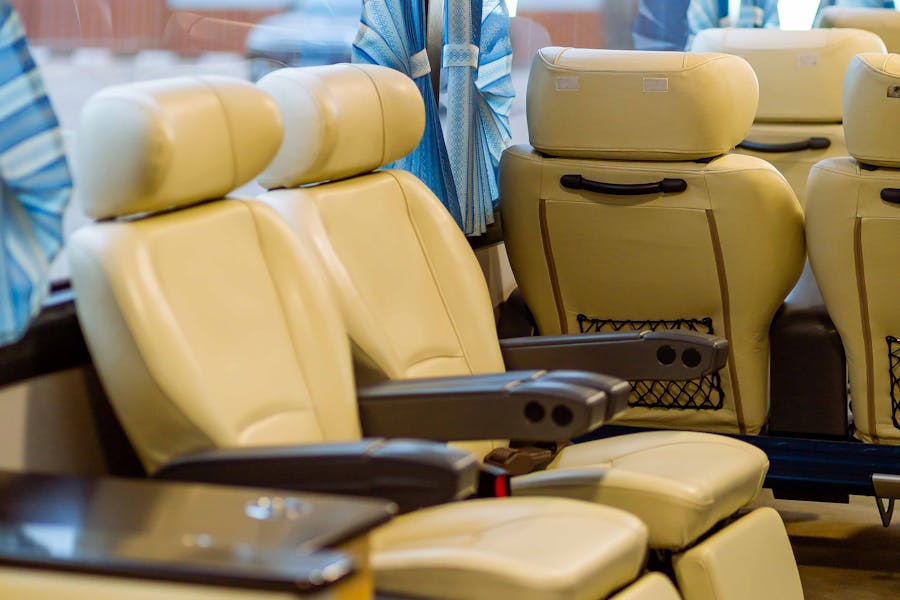 First Class Bus Seats